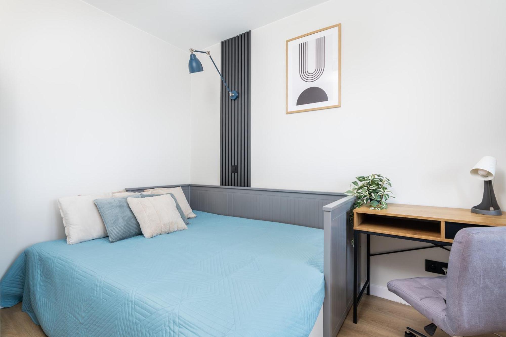 Blue Matcha Premium Apartment Okopowa 华沙 外观 照片
