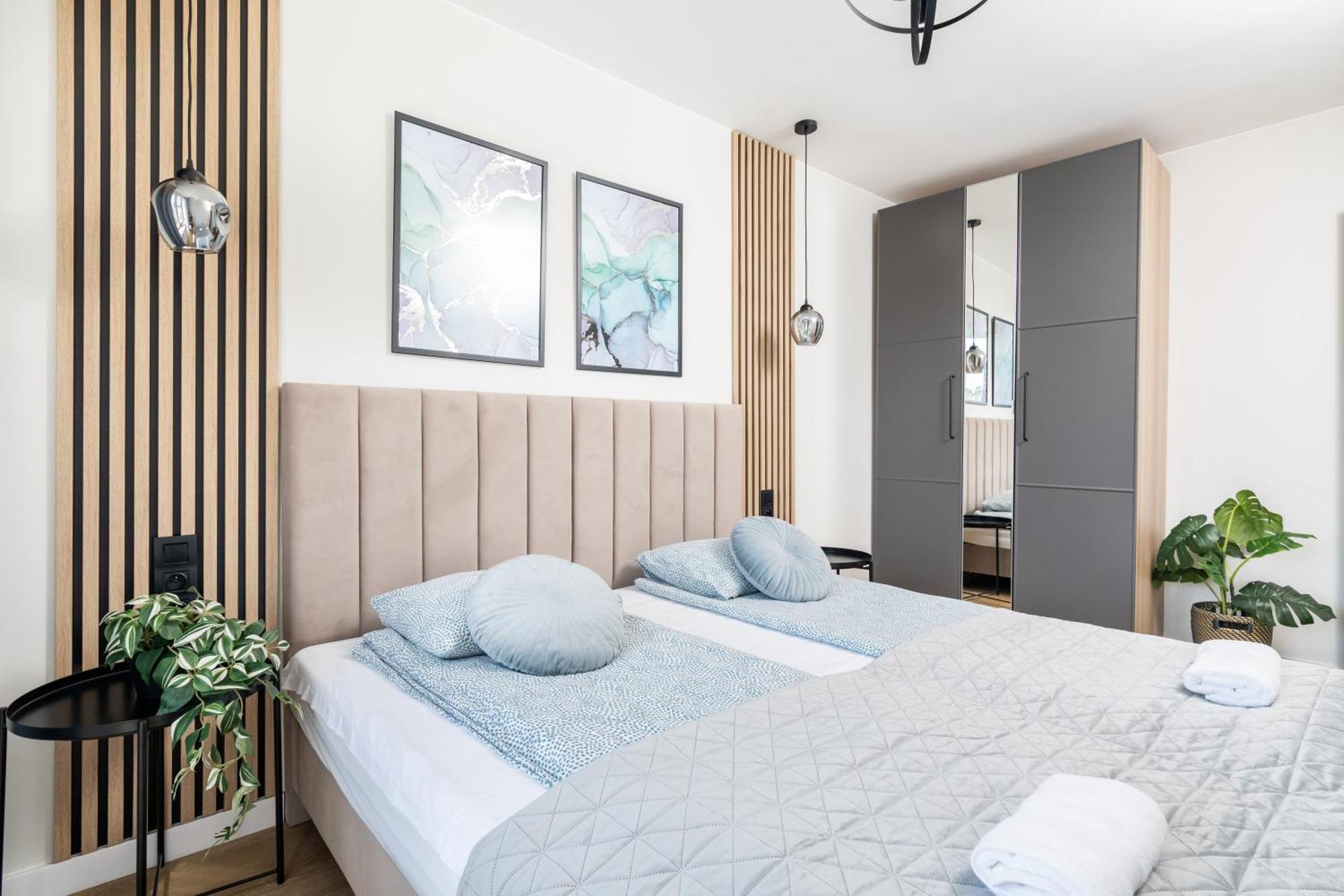 Blue Matcha Premium Apartment Okopowa 华沙 外观 照片