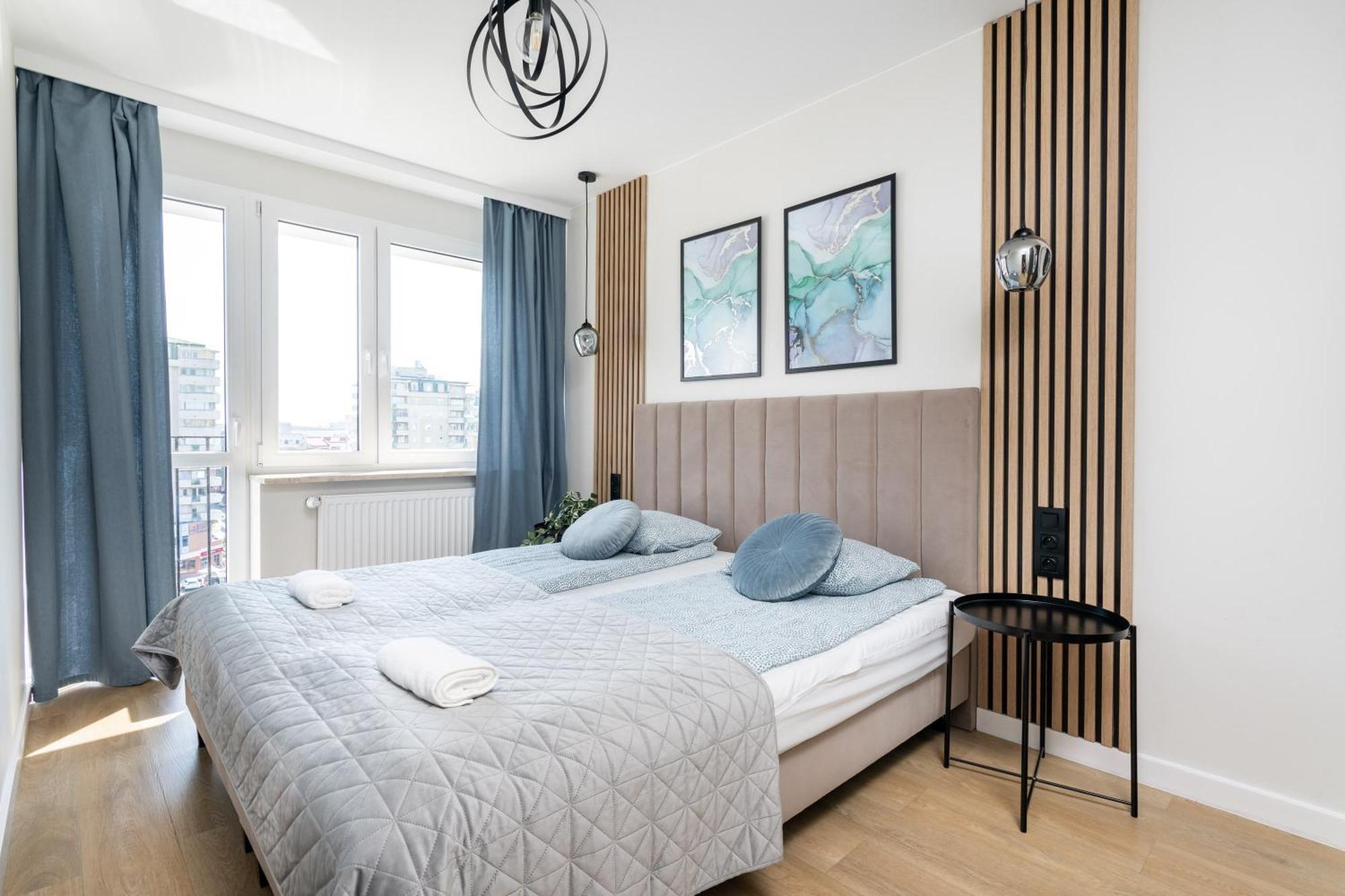 Blue Matcha Premium Apartment Okopowa 华沙 外观 照片