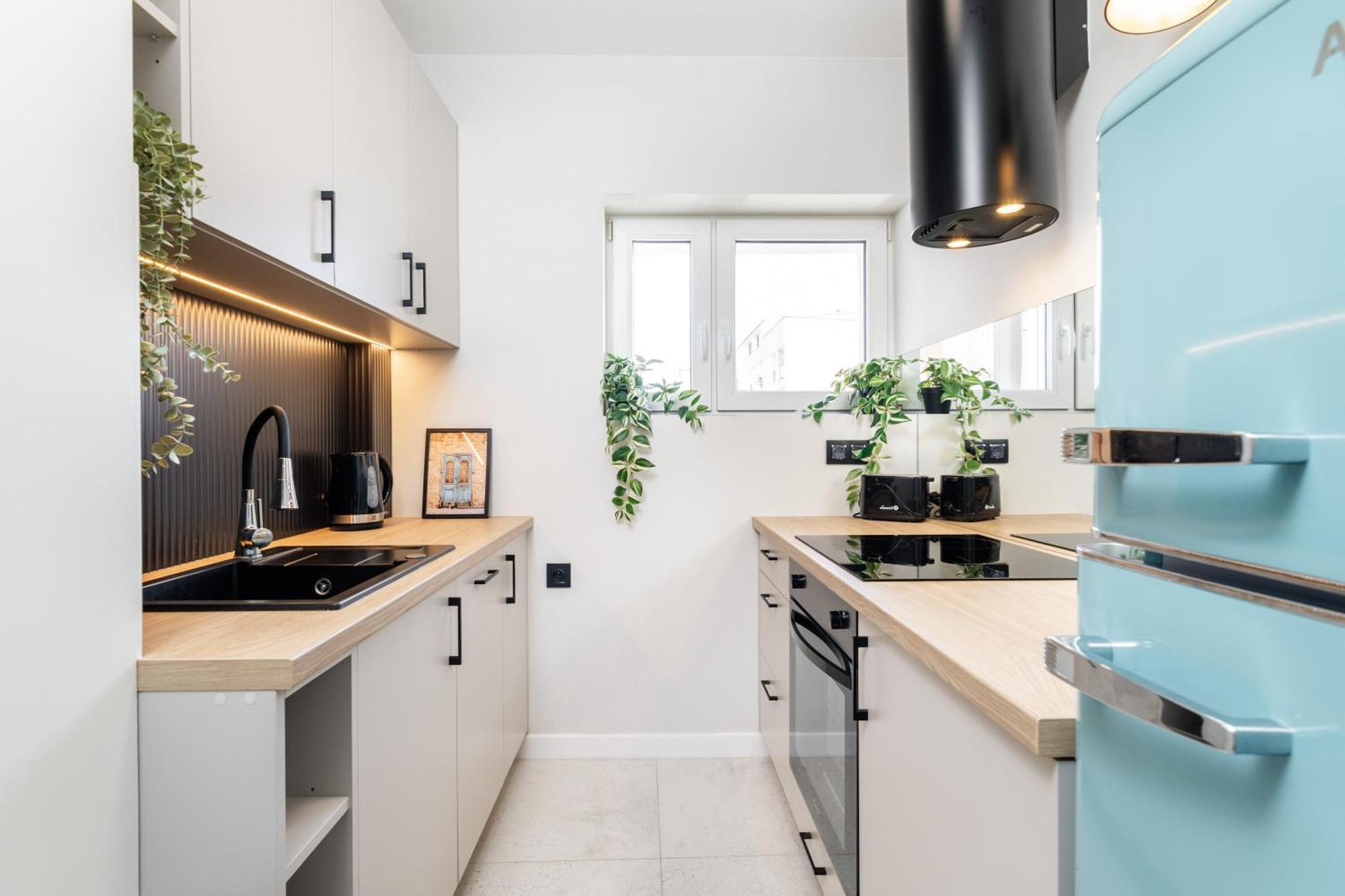 Blue Matcha Premium Apartment Okopowa 华沙 外观 照片